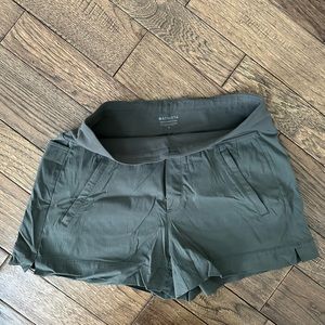 Athleta Trekkie North Short, Olive Green, Size 2